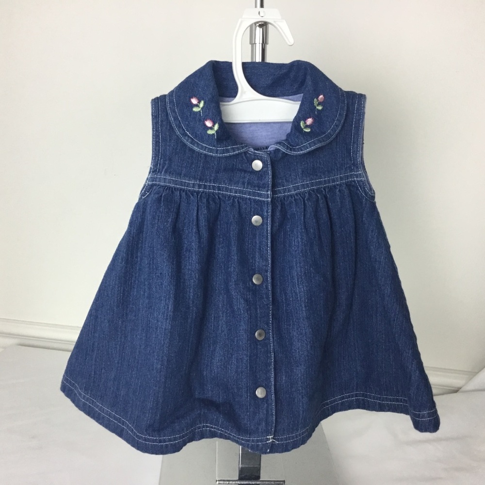 Baby Girl Dress Double Sided 2 pc Mothercare 3-6M